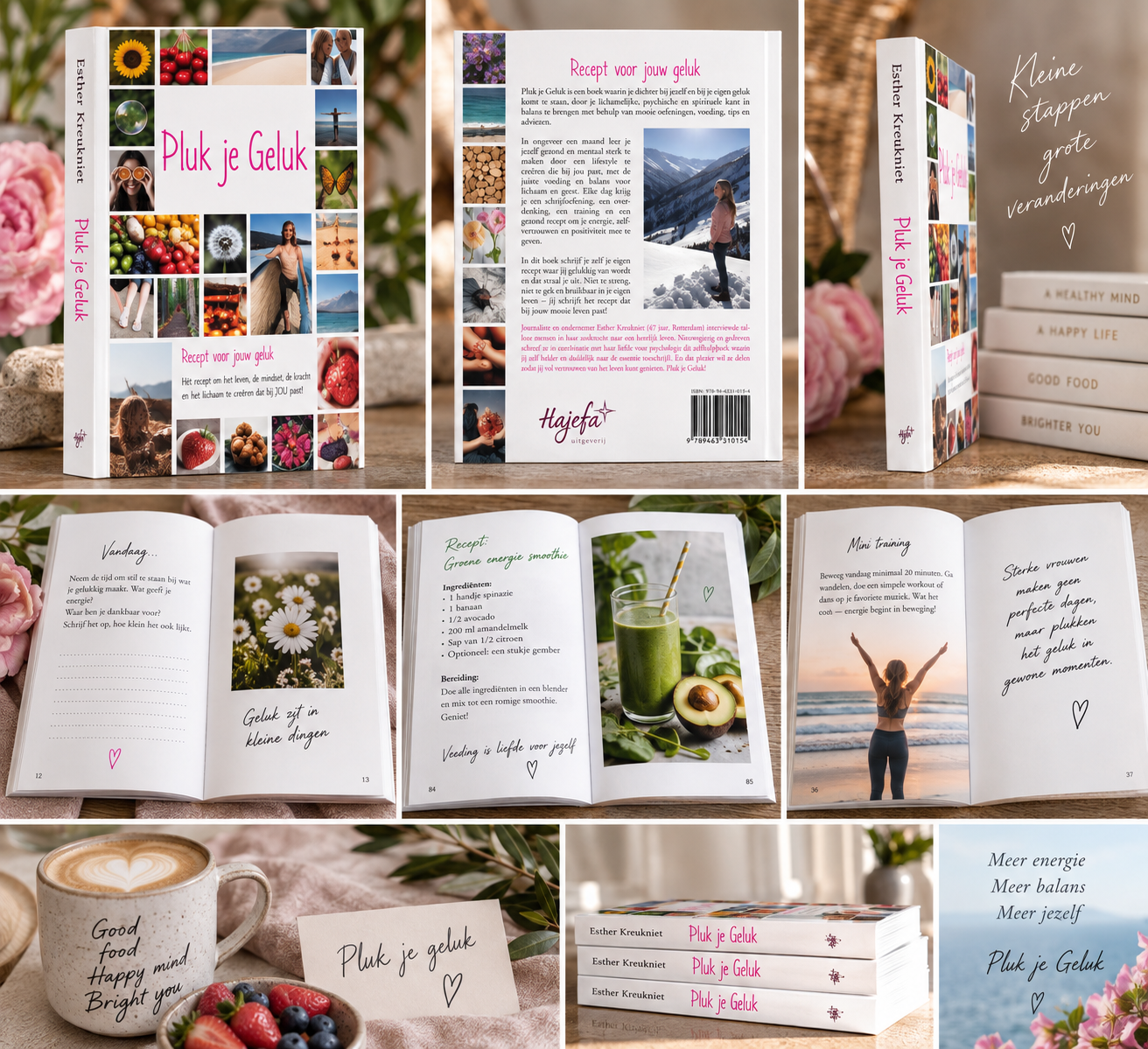 Pluk je geluk, boek voor happiness