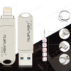 Flashdrive 3 in 1 Multi Functionele USB Stick voor iPhone, iPad, iPod -> 16 GB.