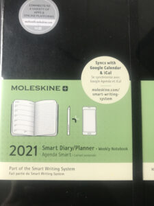 moleskine smart diary planner 2021